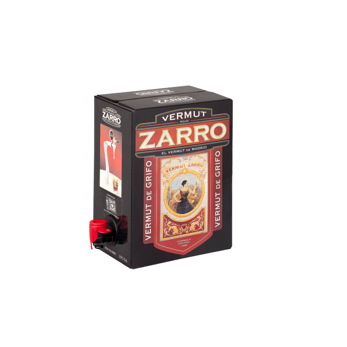 Zarro Rojo, pack de 6 de BIB 3L