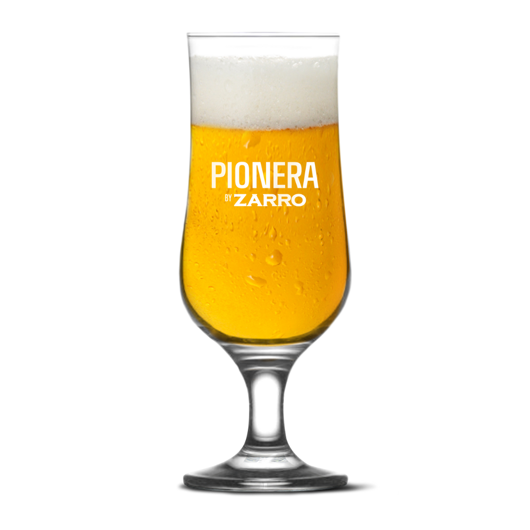 Pack Cerveza Pionera con y sin alcohol + Copa